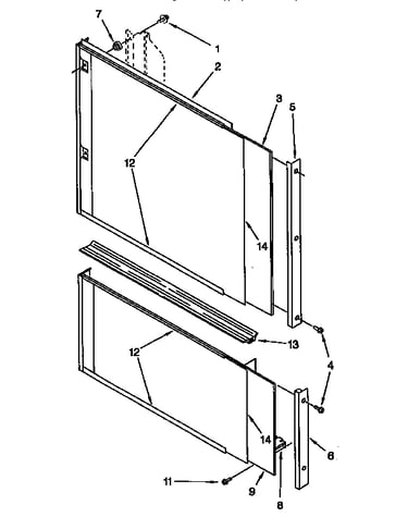 Door and panel