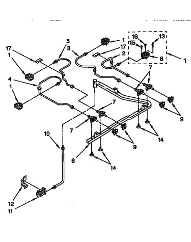 Cooktop burner