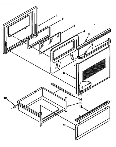Door and drawer