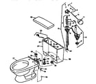 Universal Rundle 4044/55791-848 LT SEAFOAM replacement parts diagram