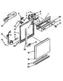 Frame and console