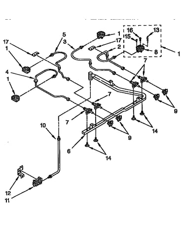 Cooktop burner