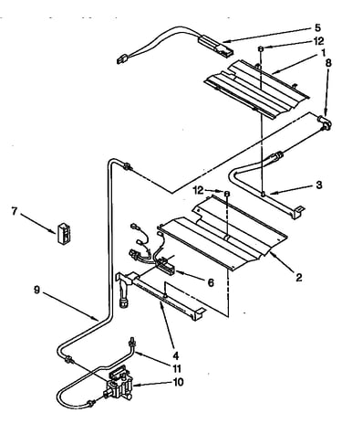 Broiler and oven burner