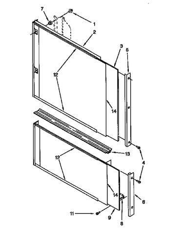 Door and panel