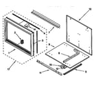 KitchenAid KEMS378BAL0 microwave compartment diagram