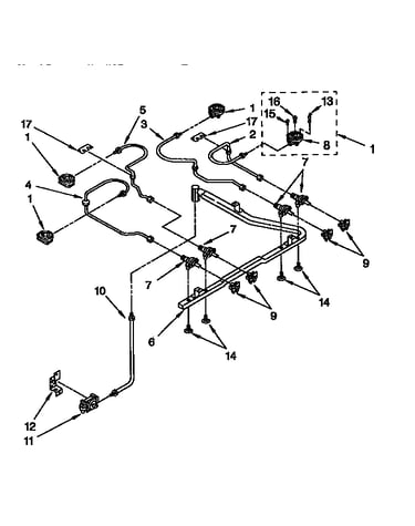 Cooktop burner