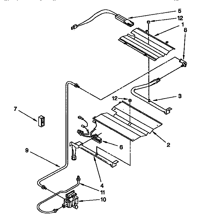 Broiler and oven burner
