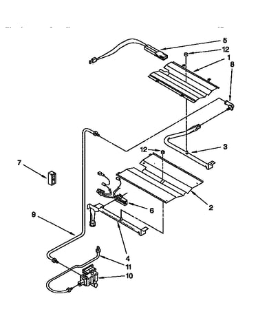 Broiler and oven burner