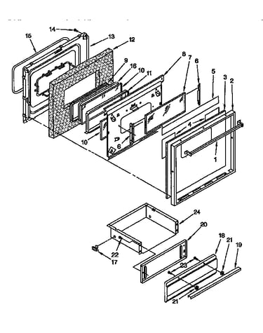 Door and drawer