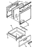 Door and drawers
