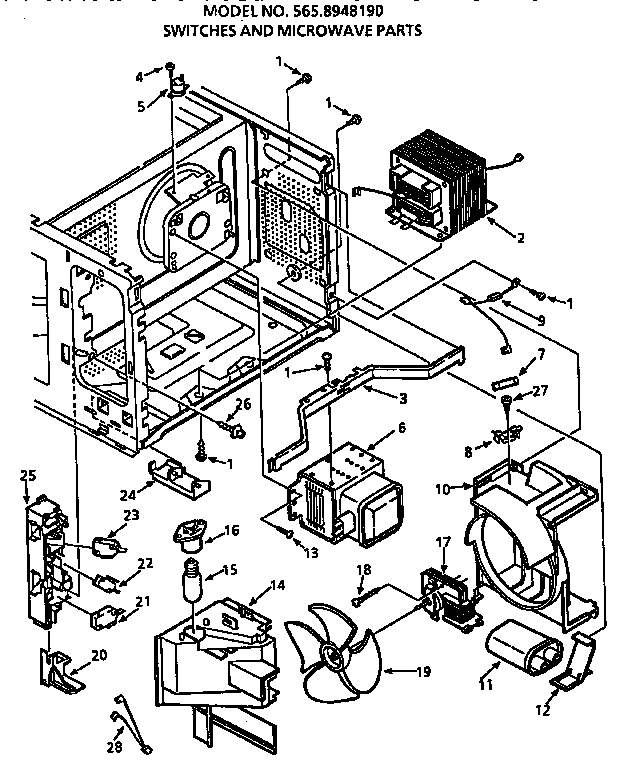 Switches and microwave