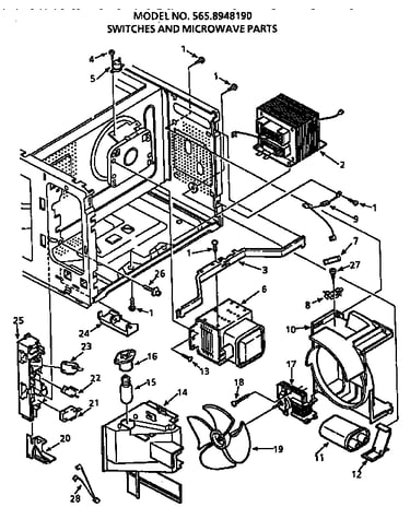 Switches and microwave
