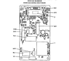 Kenmore 5658948190 power and control circuit board diagram