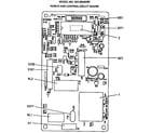 Kenmore 5658948090 power and control circuit board diagram