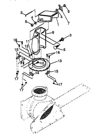 Discharge chute