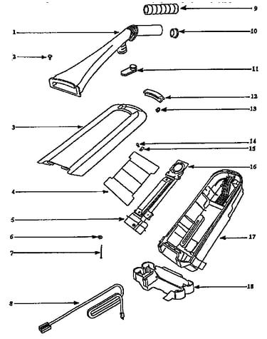 Handle and hard box assembly