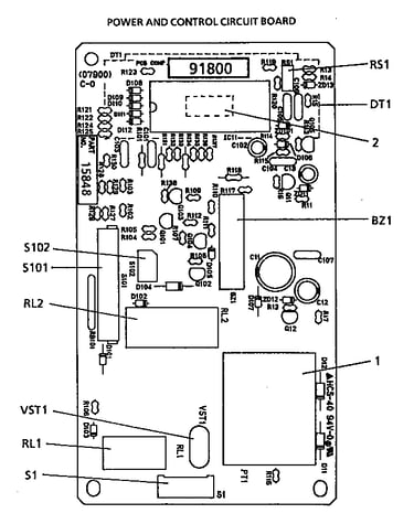 Power and control circuit board