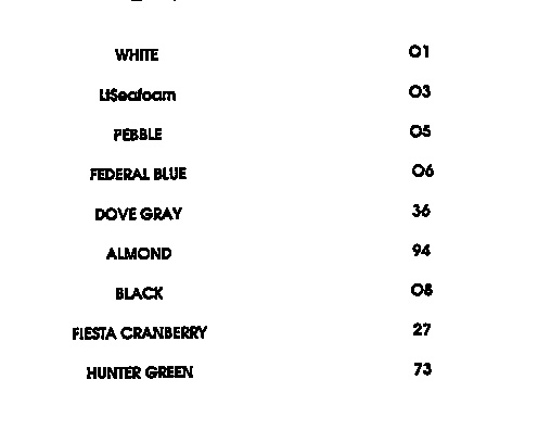 Color chart