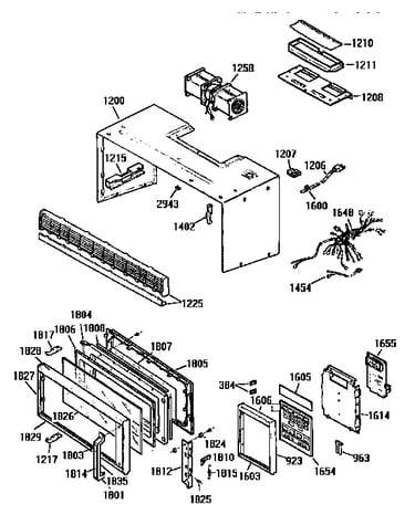 Cover/door and control panel
