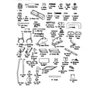 Kenmore 27296163.490 other parts list diagram