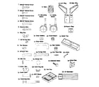 Kenmore 27299192.490 hardware included diagram