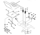 Craftsman 917257622 seat assembly diagram
