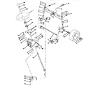 Craftsman 917257721 steering assembly diagram
