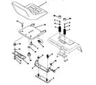 Craftsman 917257721 seat assembly diagram