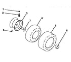 Craftsman 917257721 wheels and tires diagram