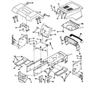 Craftsman 917257645 chassis and enclosures diagram