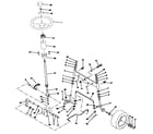 Craftsman 917257645 steering assembly diagram