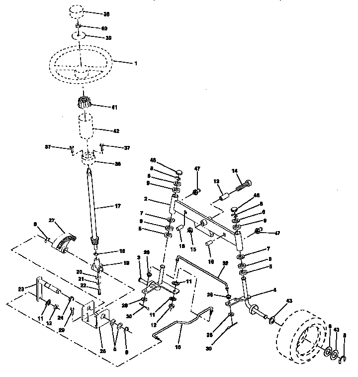 Steering assembly