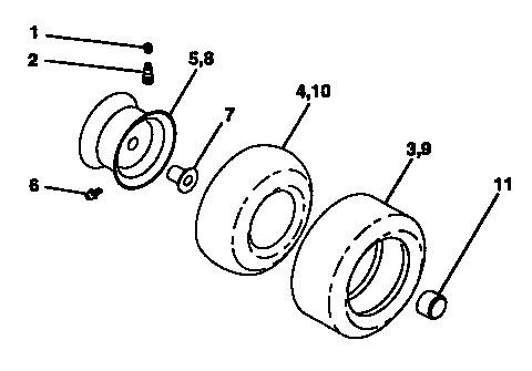 Wheels and tires