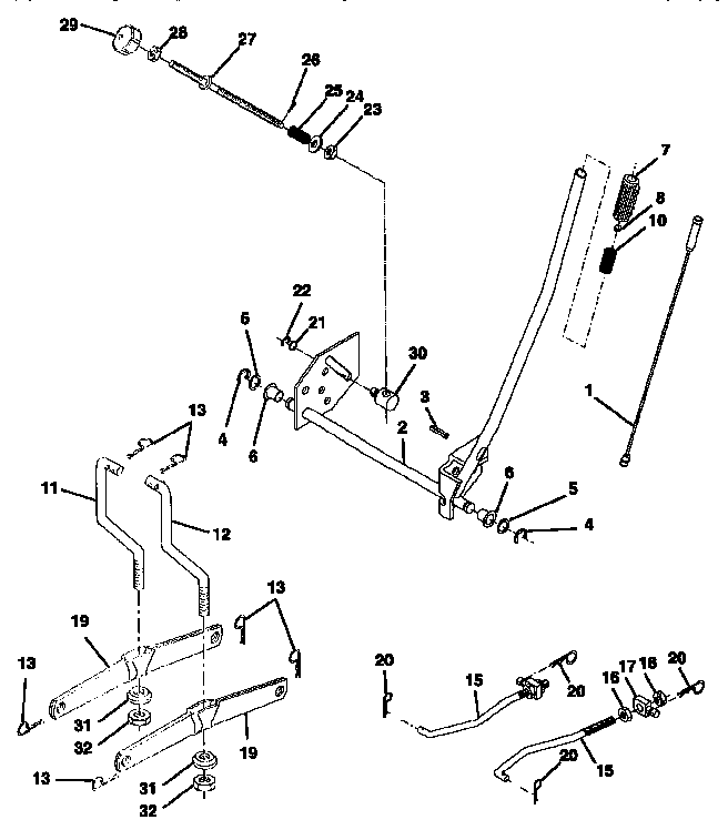 Mower lift