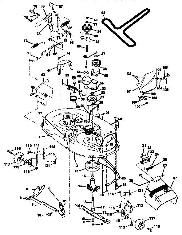 MOWER DECK