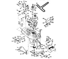 Craftsman 917257645 mower deck diagram