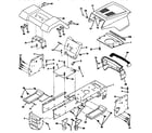 Craftsman 917257552 chassis and enclosures diagram