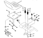 Craftsman 917257552 seat assembly diagram