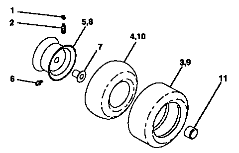 Wheels and tires