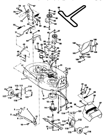 Mower deck