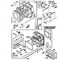 Briggs & Stratton 28N707-0162-01 cylinder assembly diagram