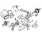 Craftsman 917372850 drive assembly diagram