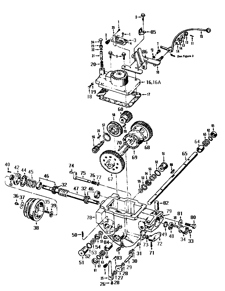 Power unit transmission