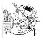 Troybilt 12068 electric start system-tillers diagram