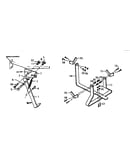 Kickstand/tine attachment cradle