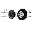 Troybilt 12068 wheel weights diagram