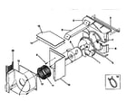 Kenmore 2539751560 air handling diagram