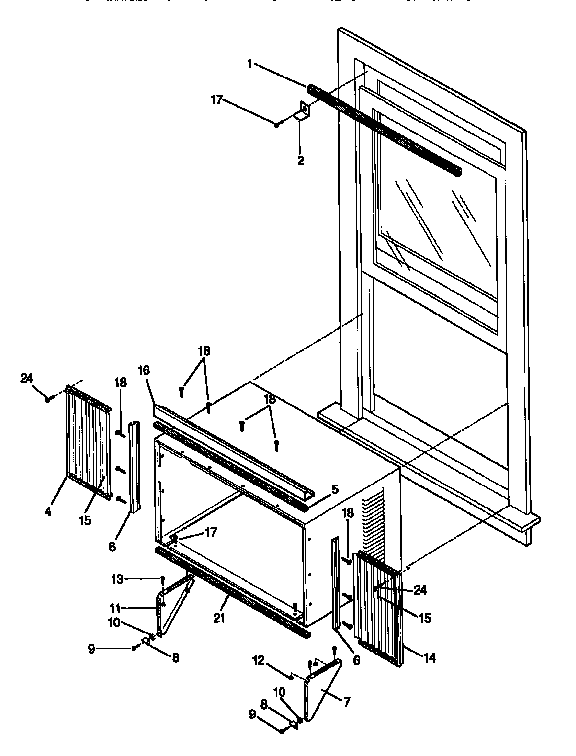 Window mounting kit