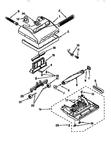 Nozzle and motor