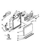 Frame and console